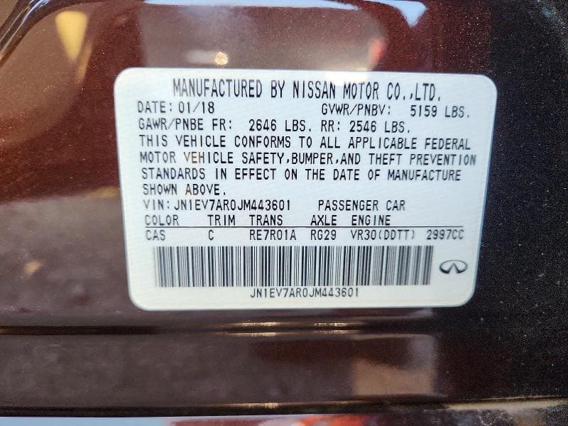 2018 INFINITI Q50 3.0T LUXE 13