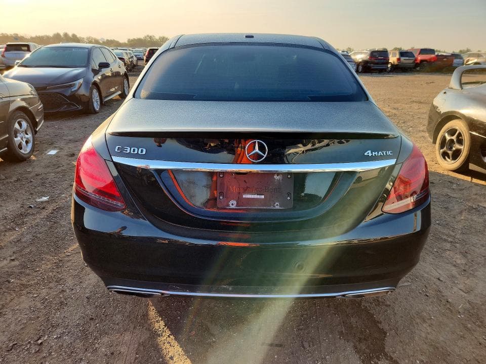 2019 MERCEDES-BENZ C 300 4MATIC 300 4MATIC 6