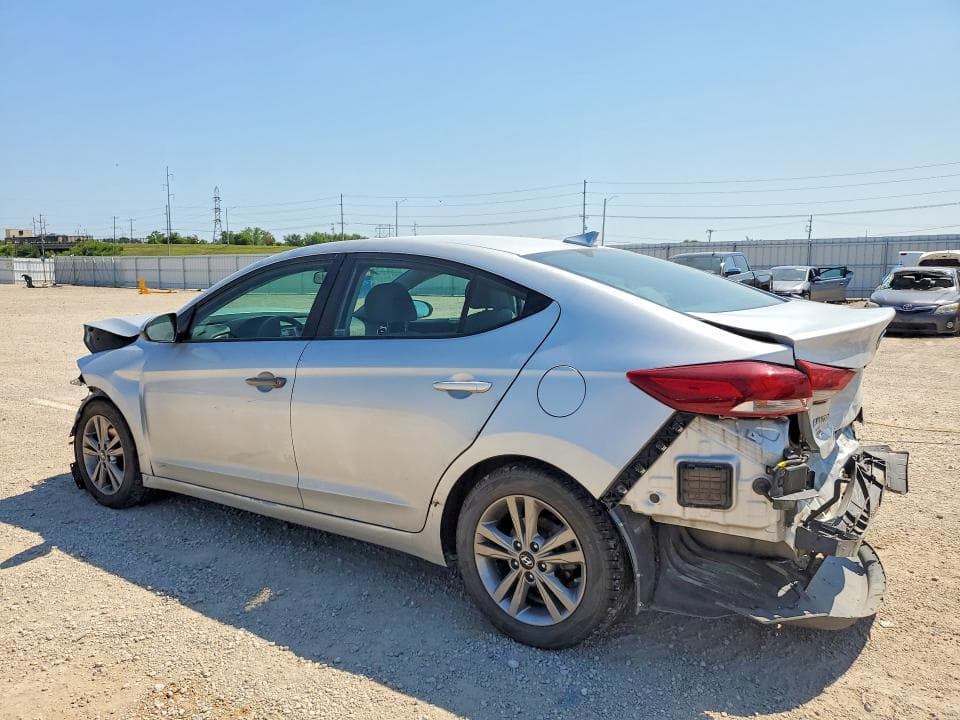 2018 HYUNDAI ELANTRA SEL SEL 2