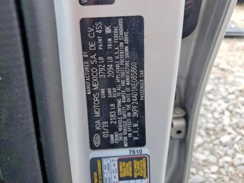 2019 KIA FORTE LXS 13