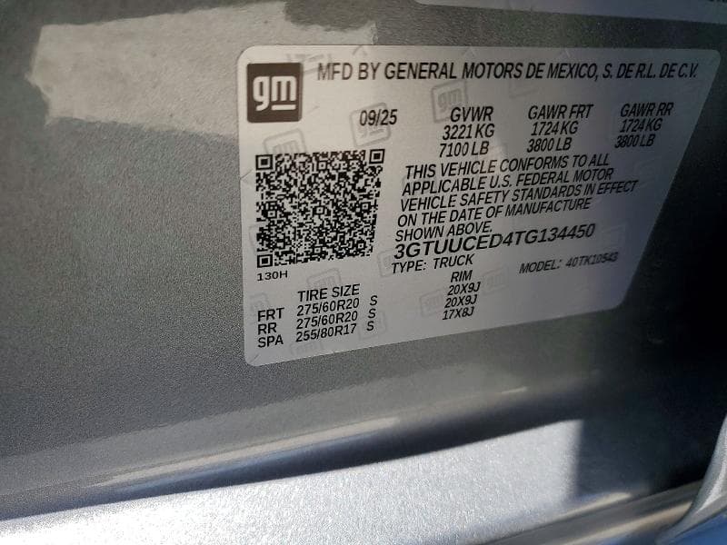 2026 GMC SIERRA K1500 ELEVATION 12