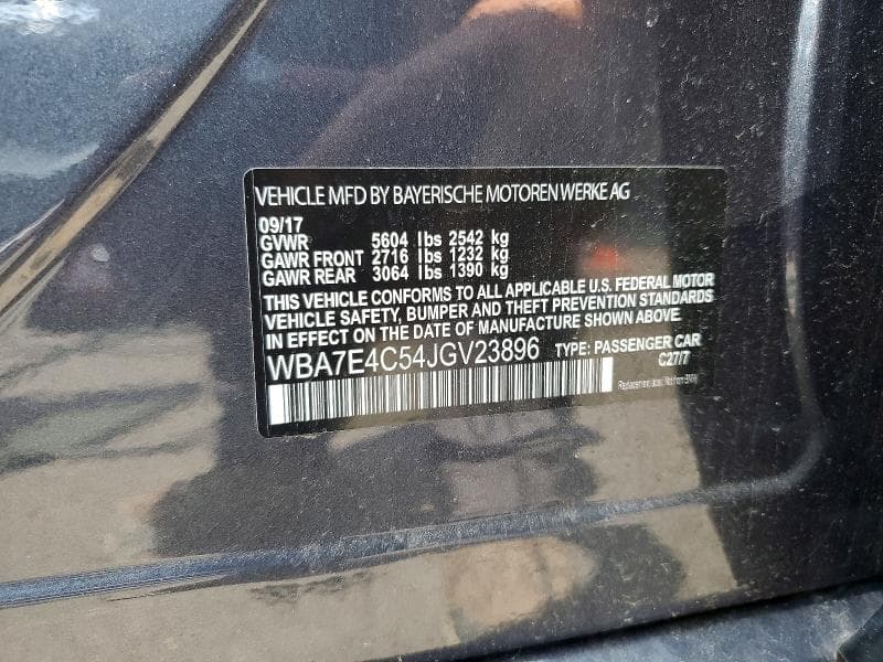 2018 BMW 740 XI 12