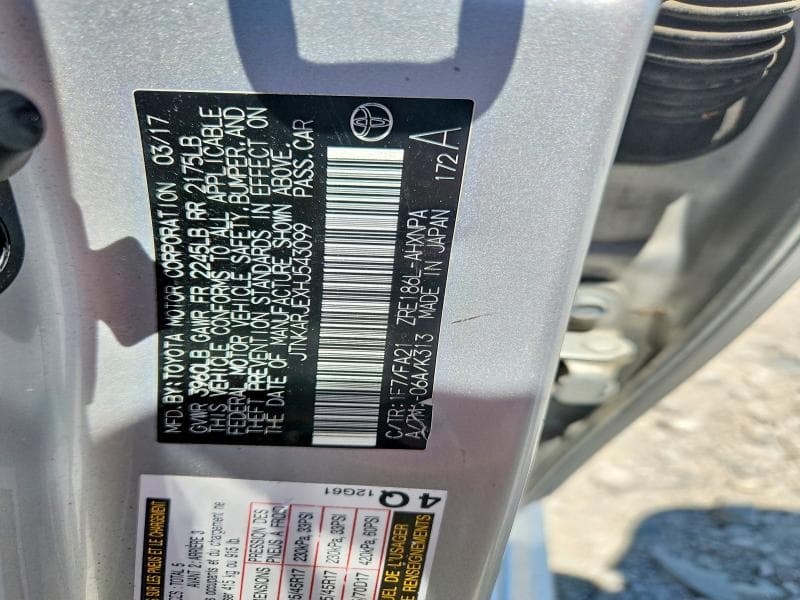 2017 TOYOTA COROLLA IM BASE 13