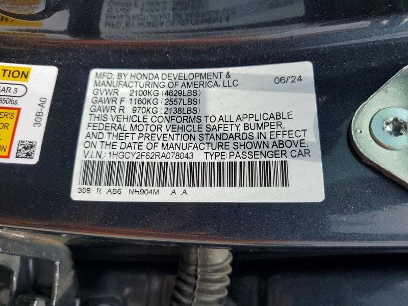 2024 HONDA ACCORD HYBRID EXL 13
