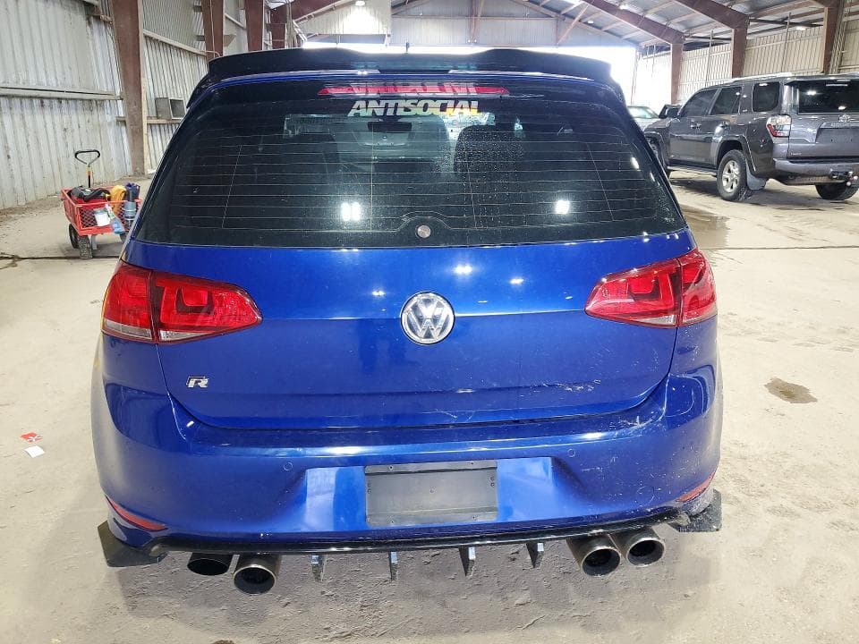 2017 VOLKSWAGEN GOLF R 6