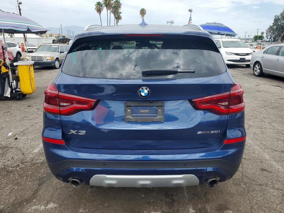 2021 BMW X3 SDRIVE30I 6