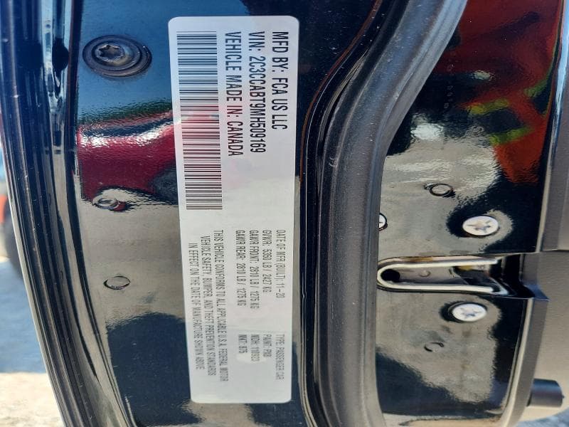 2021 CHRYSLER 300 S 12