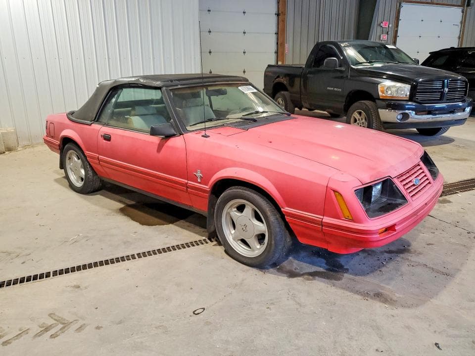 1984 FORD MUSTANG GLX 4
