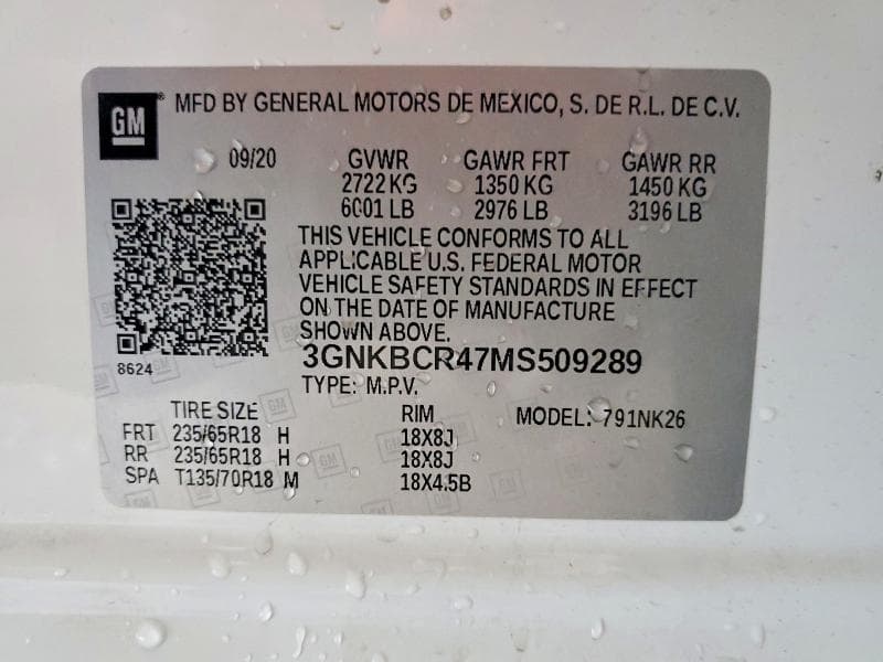 2021 CHEVROLET BLAZER 2LT 13