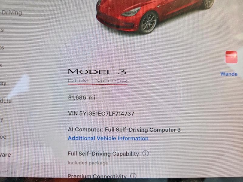 2020 TESLA MODEL 3 9