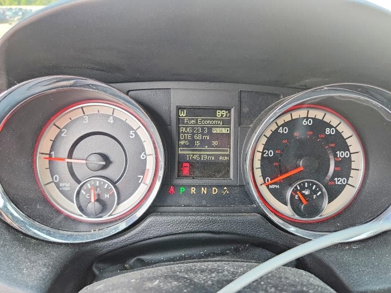 2017 DODGE GRAND CARAVAN GT 9