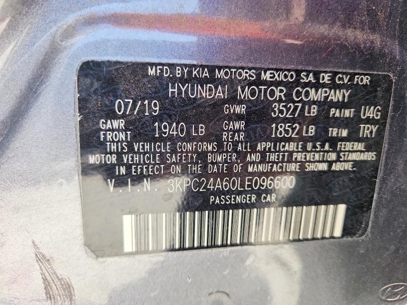 2020 HYUNDAI ACCENT SE 12