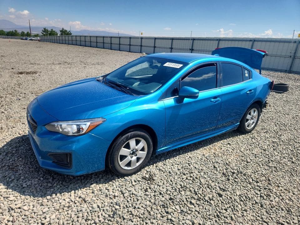 2017 SUBARU IMPREZA MANUAL