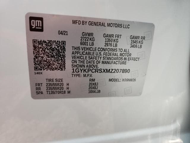 2021 CADILLAC XT6 PREMIUM LUXURY 13
