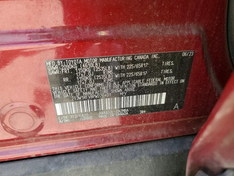 2023 TOYOTA RAV4 XLE 13