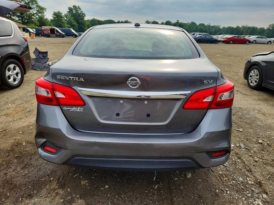 2018 NISSAN SENTRA S/SV/SR/SL S/SV/SR/SL 6