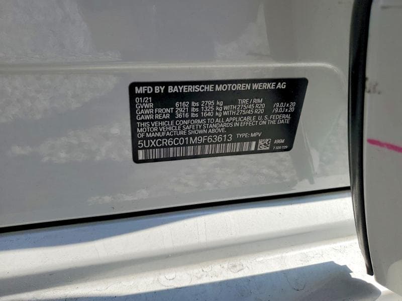 2021 BMW X5 XDRIVE40I 14