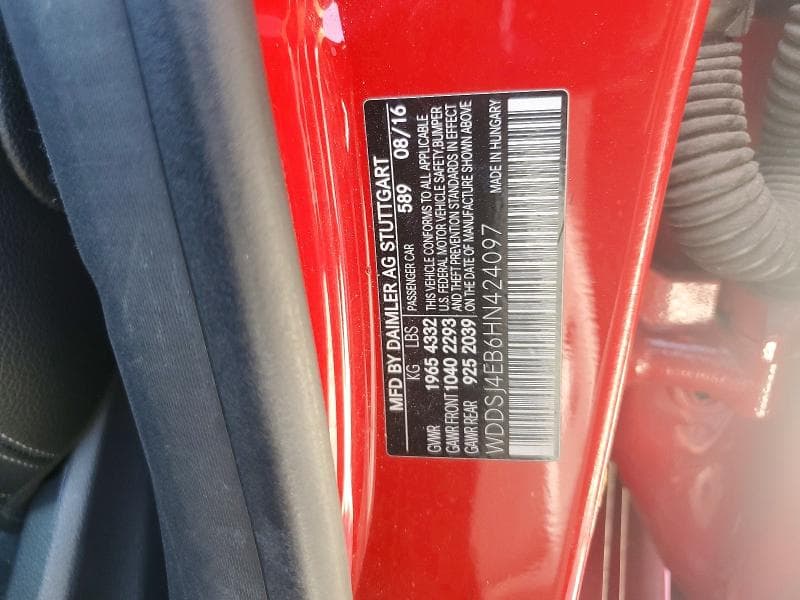 2017 MERCEDES-BENZ CLA 250 13