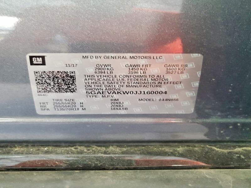 2018 BUICK ENCLAVE ESSENCE ESSENCE 14