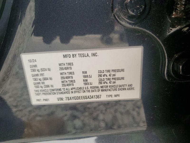 2025 TESLA MODEL Y 13