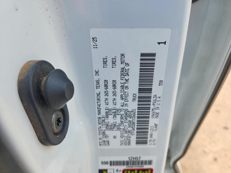 2026 TOYOTA TUNDRA LIMITED 12