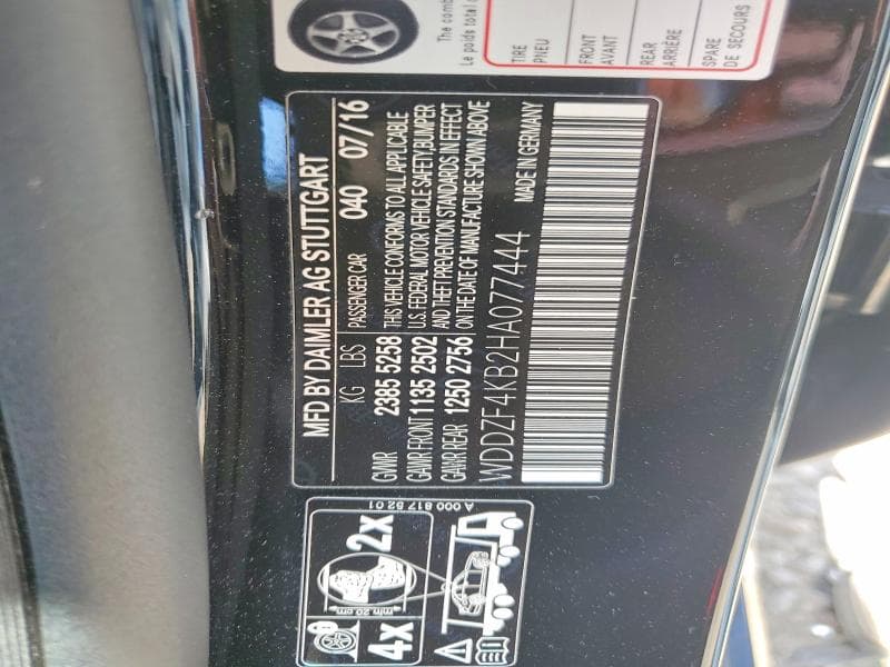 2017 MERCEDES-BENZ E 300 4MATIC 300 4MATIC 12