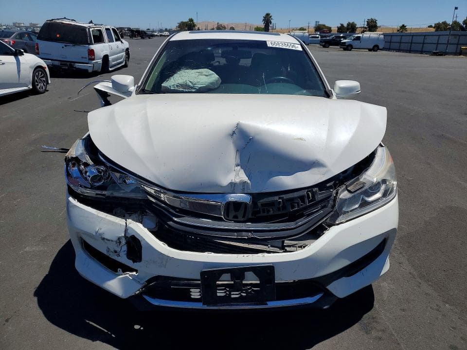2017 HONDA ACCORD EXL 5