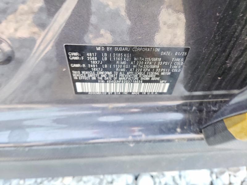 2025 SUBARU CROSSTREK SPORT 13