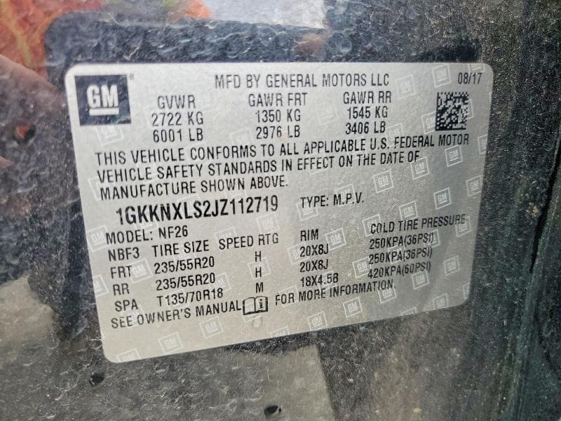 2018 GMC ACADIA DENALI 14