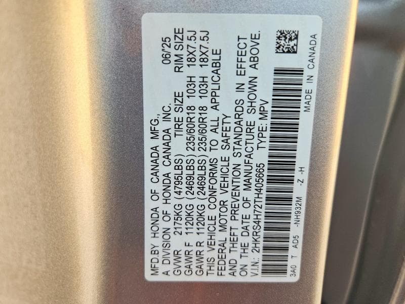 2026 HONDA CR-V EXL 13