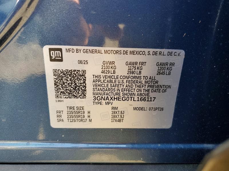 2026 CHEVROLET EQUINOX LT LT 13