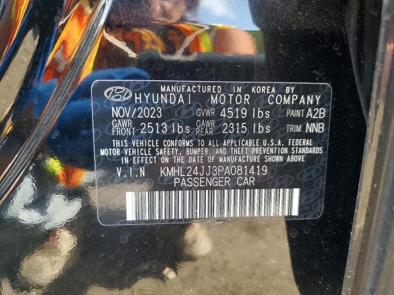 2023 HYUNDAI SONATA HYBRID BLUE 12