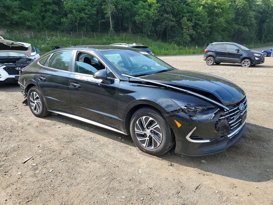 2023 HYUNDAI SONATA HYBRID BLUE 4