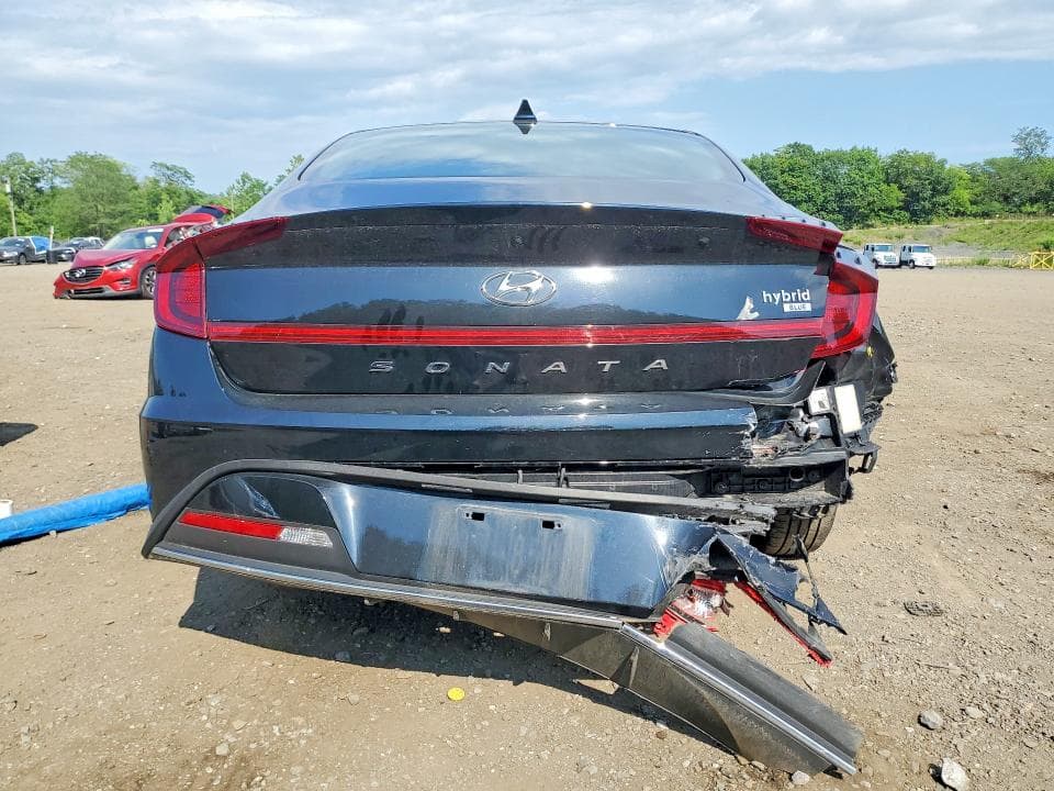 2023 HYUNDAI SONATA HYBRID BLUE 6