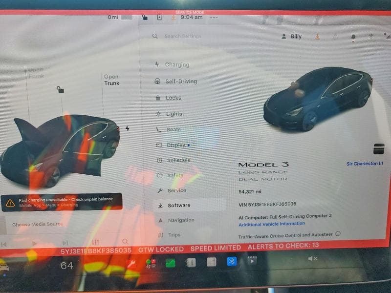 2019 TESLA MODEL 3 9