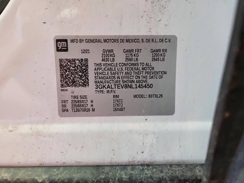 2022 GMC TERRAIN SLE 13