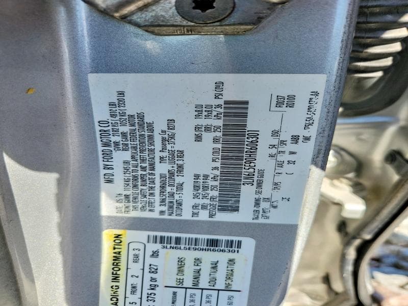 2017 LINCOLN MKZ RESERVE 12