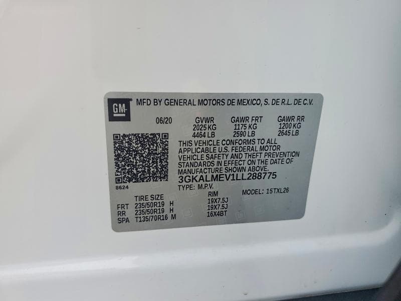 2020 GMC TERRAIN SLE 14
