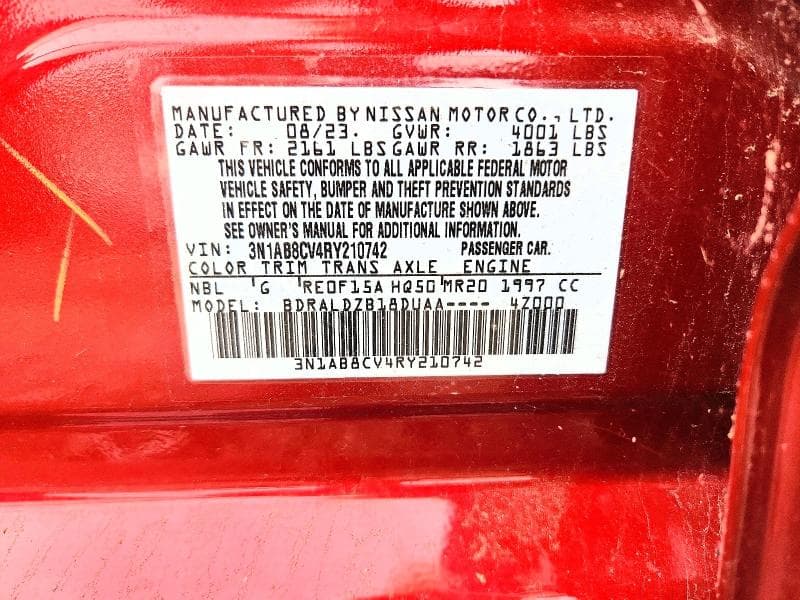 2024 NISSAN SENTRA SV 12