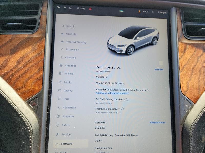 2020 TESLA MODEL X 9