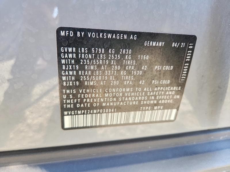 2021 VOLKSWAGEN ID.4 PRO S 13