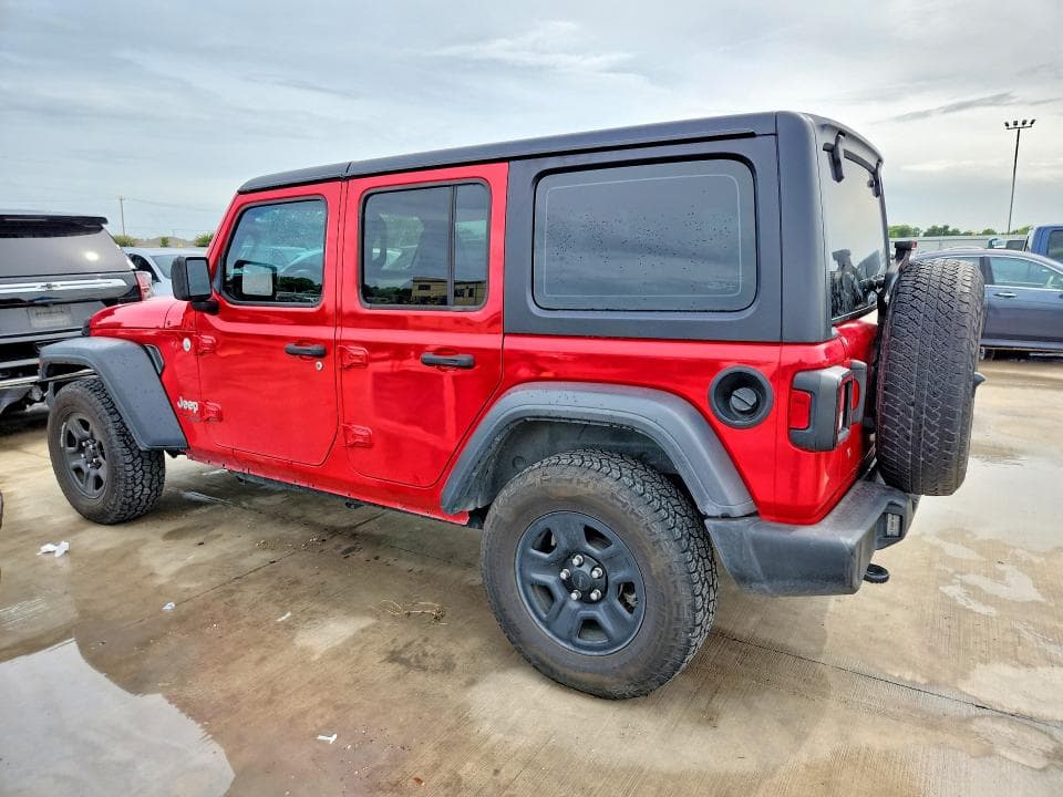 2018 JEEP WRANGLER UNLIMITED SPORT 2
