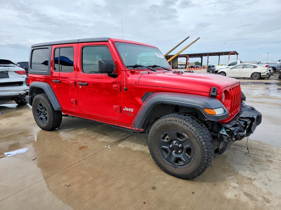 2018 JEEP WRANGLER UNLIMITED SPORT 4