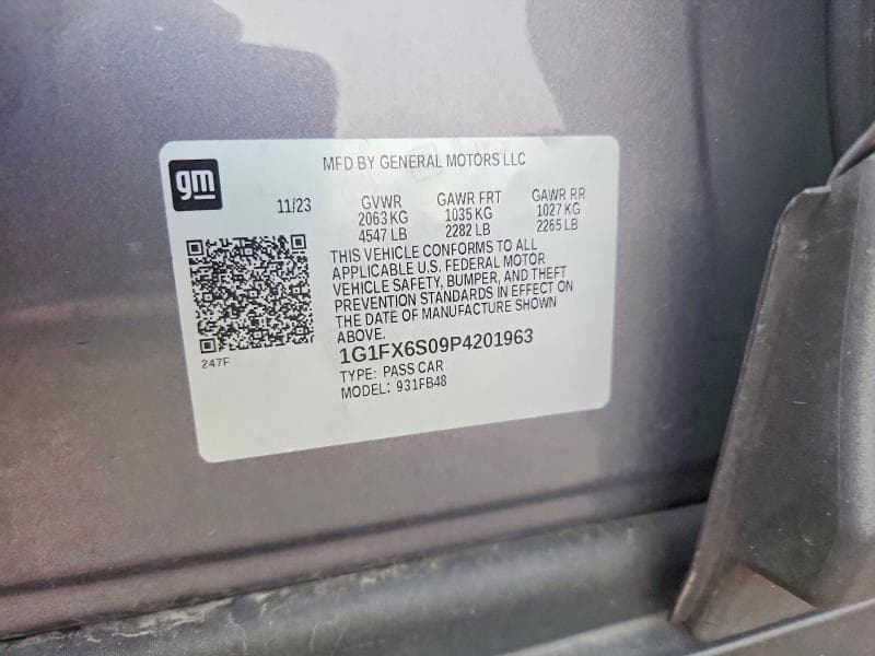 2023 CHEVROLET BOLT EV 2LT 12