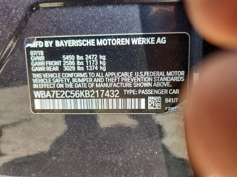 2019 BMW 740 I 13