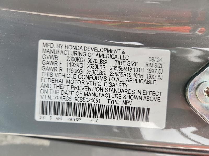 2025 HONDA CR-V SPORT TOURING 13
