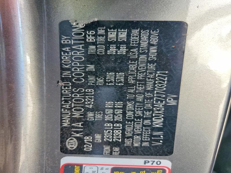 2018 KIA SOUL EV EV-E 13