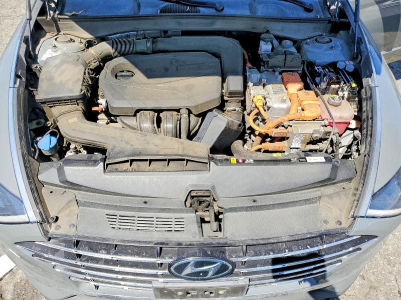 2021 HYUNDAI SONATA HYBRID BLUE 11