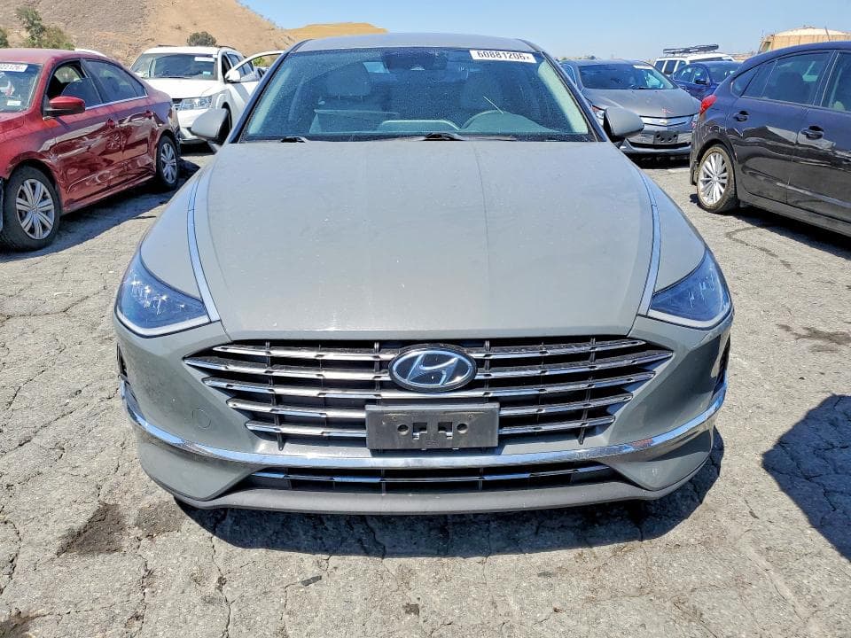 2021 HYUNDAI SONATA HYBRID BLUE 5