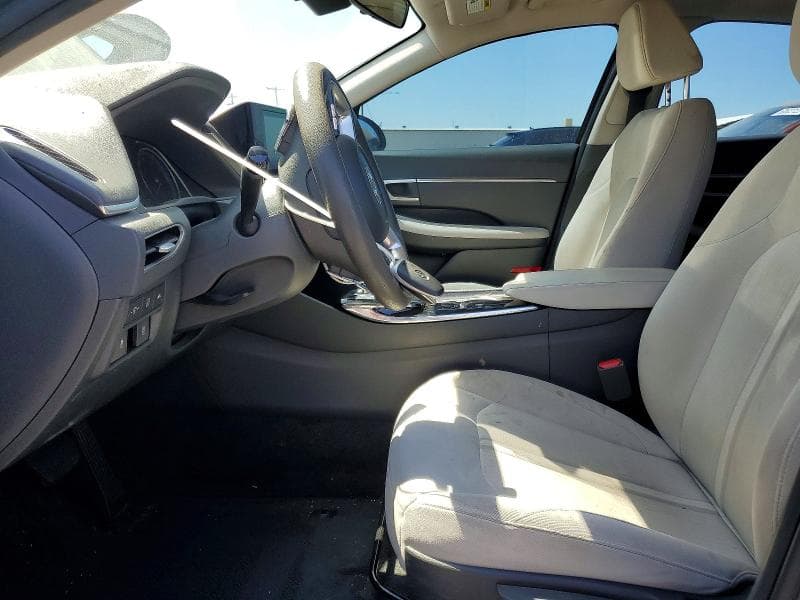 2021 HYUNDAI SONATA HYBRID BLUE 7